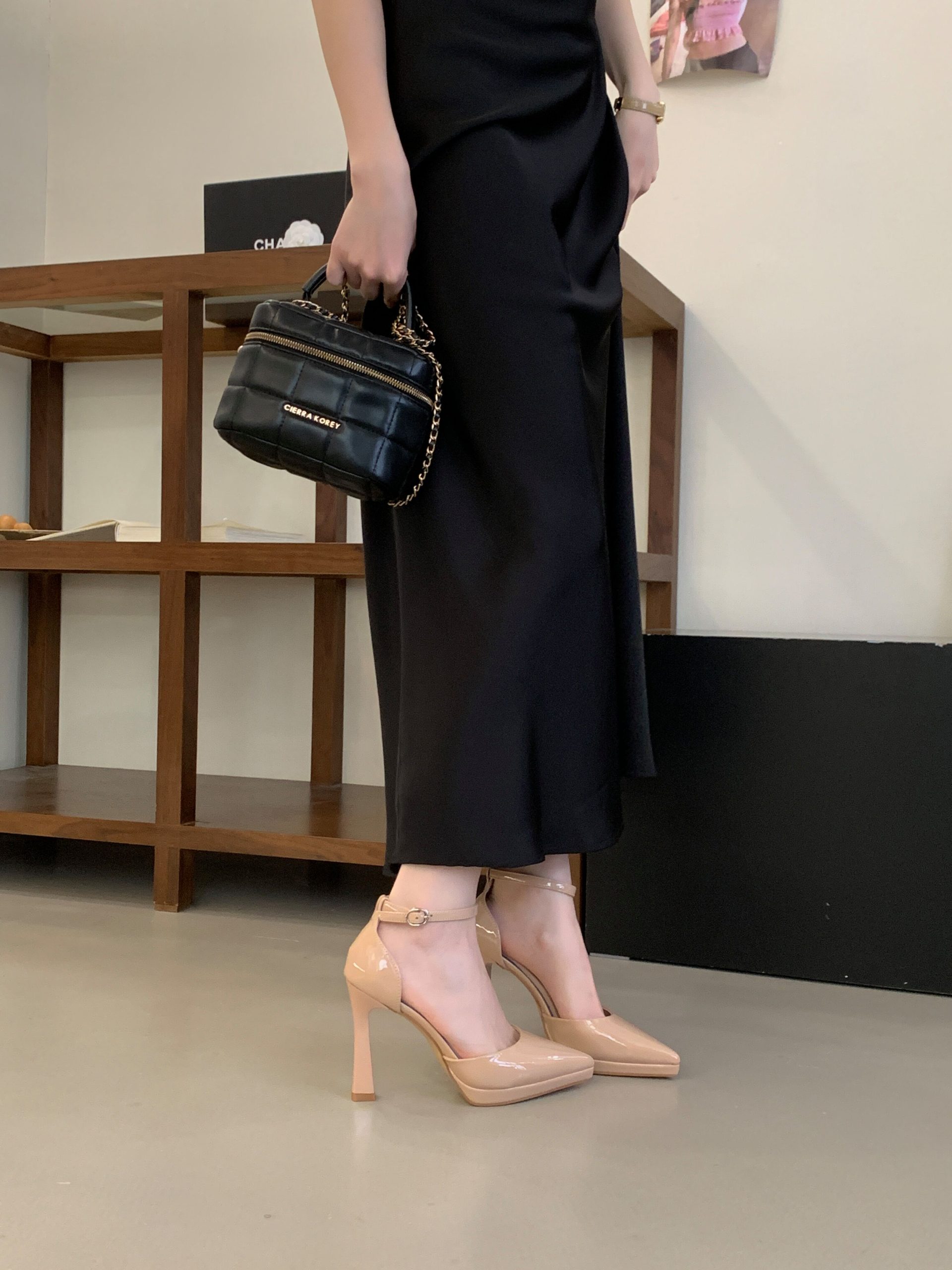 Nude Platform High Heel Sandals Women 2026 Summer New Thick Heel Versatile Daily Elegant Comfortable - Image 3