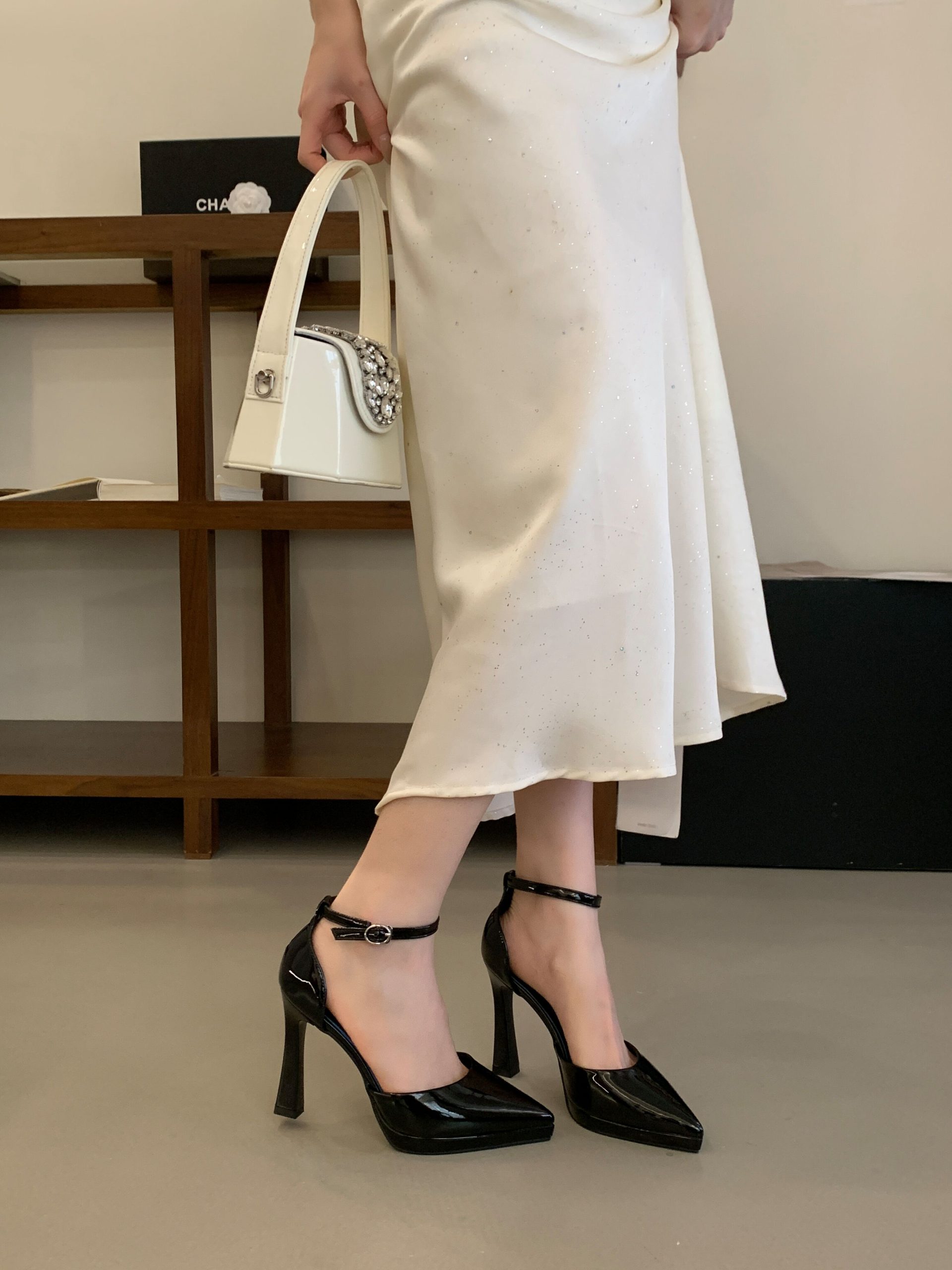 Nude Platform High Heel Sandals Women 2026 Summer New Thick Heel Versatile Daily Elegant Comfortable - Image 4